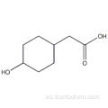 Ácido ciclohexanoacético, 4-hidroxi-CAS 99799-09-4